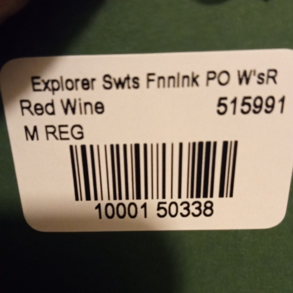 🆕 L.L Bean Women's Explorer Sweatshirt, Funnelneck, Red Wine, Medium, NWT - Picture 13 of 13